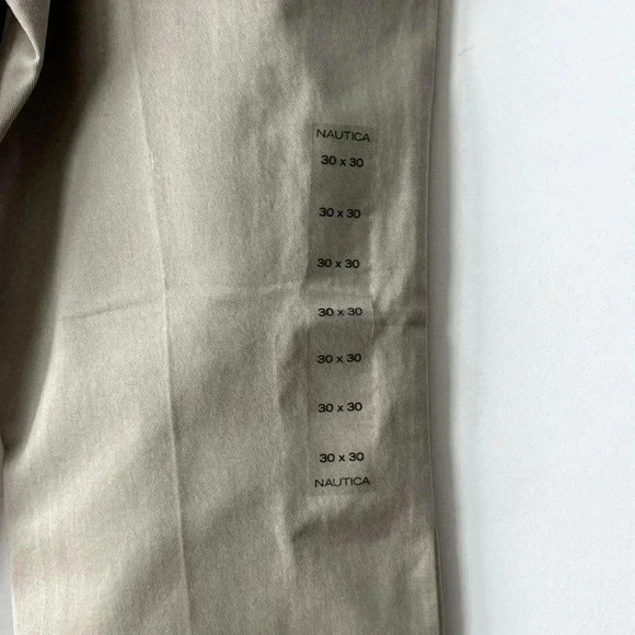 Nautica Men's Classic Fit Twill Men's Trousers Size 30x30 - Picture 11 of 16